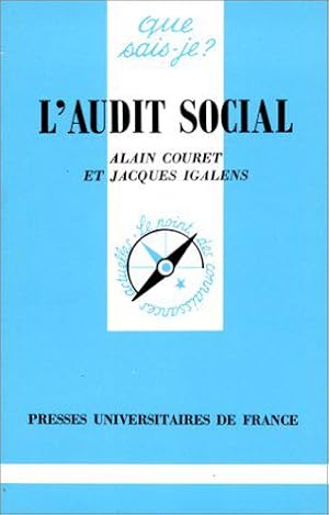 Bild des Verkufers fr L'Audit social zum Verkauf von JLG_livres anciens et modernes