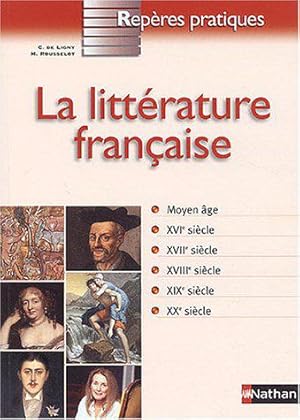 Bild des Verkufers fr Litterature Francaise zum Verkauf von JLG_livres anciens et modernes