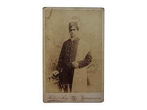 Cabinet Card of an Unidentified Postman