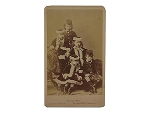 Carte-de-Visite of Five Children of Edward Prince of Wales and Alexandra