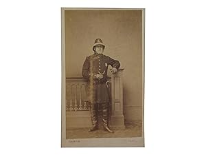 Carte-de-Visite of an Unidentified Fireman