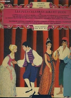 Imagen del vendedor de 1 DISQUE AUDIO 33 TOURS - LES PLUS CELEBRES AIRS ET DUOS DE L'OPERETTE FRANCAISE : Monsieur Beaucaire / Vronique / Les mousquetaires au couvent / la grande Duchesse de Gerolstein / La belle Helene / la mascotte / la perichole. a la venta por Le-Livre