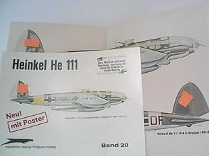 Image du vendeur pour Heinkel He 111. Waffen-Arsenal Band 20. MIT Poster. mis en vente par Antiquariat Ehbrecht - Preis inkl. MwSt.