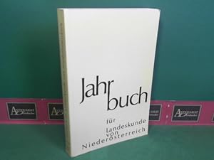 Image du vendeur pour Jahrbuch fr Landeskunde von Niedersterreich, Neue Folge 57/58, 1991/1992. mis en vente par Antiquariat Deinbacher