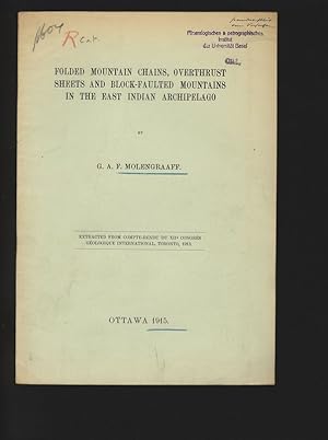 Folded Mountain Chains, Overthrust Sheets and Block-Faulted Mountains in the East Indian Archipel...