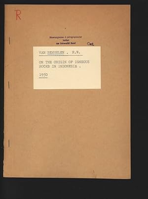 Seller image for On the Origin of Igneous Rocks in Indonesia. for sale by Antiquariat Bookfarm