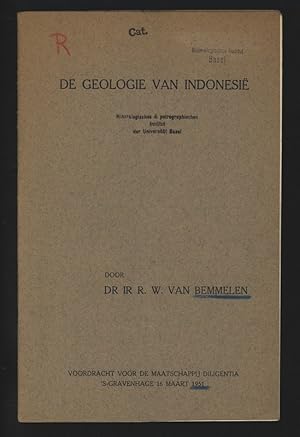 Seller image for De geologie van Indonesie. Voordracht voor de Maatschappij Diligentia. for sale by Antiquariat Bookfarm