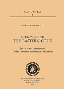 Seller image for KANONIKA 5. A companion to the eastern code. For a new translation of Codex Canonum Ecclesiarum Orientalium. for sale by VALORE ITALIANO srl