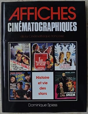 Seller image for Affiches cinmatographiques de la Cinmathque franaise. Histoire et vie des stars. for sale by Librairie les mains dans les poches