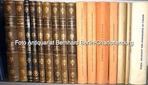 Bild des Verkufers fr Handbuch der Architektur (sechzehn Bnde zusammen wie aufgelistet) zum Verkauf von Antiquariat Bernhard