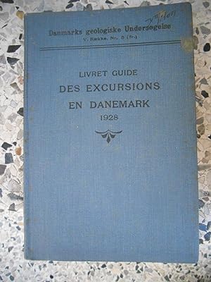 Seller image for Livret guide des excursions en Danemark de la Reunion geologique internationale a Copenhage 1928 for sale by Frederic Delbos