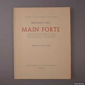 Bild des Verkufers fr Main Forte (collection "L'ge d'or", dirige par Henri Parisot) zum Verkauf von Librairie Alain Brieux