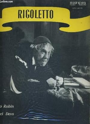 Bild des Verkufers fr 1 DISQUE AUDIO 33 TOURS - RIGOLETTO - Opera en 4 actes (extraits) - livret d'Edouard Duprez, d'aprs un drame de Victor Hugo - musique deGiuseppe Verdi zum Verkauf von Le-Livre