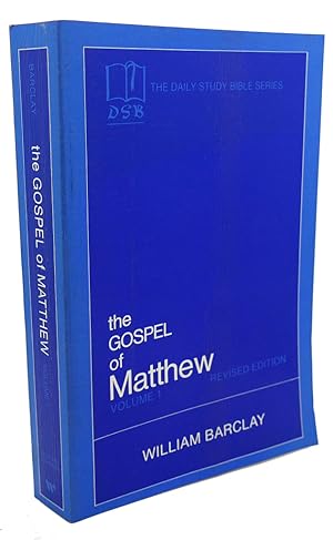 Imagen del vendedor de THE GOSPEL OF MATTHEW Vol. 1, Chapters 1-10 a la venta por Rare Book Cellar