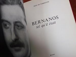 Bernanos tel qu'il était.