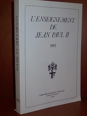 L'Enseignement de Jean Paul II, 1983.