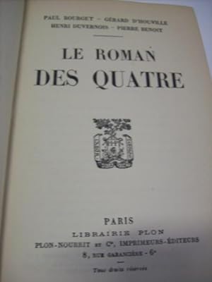 Le roman des quatre