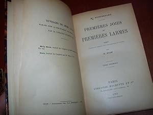 Première joie et premières larmes. Volume 1