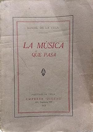 Bild des Verkufers fr La msica que pasa zum Verkauf von Librera Monte Sarmiento