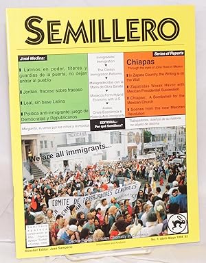 Seller image for Semillero: information and analysis; no. 1/Abril-Mayo 1994 for sale by Bolerium Books Inc.