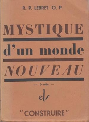 Seller image for Mystique d'un monde nouveau for sale by crealivres