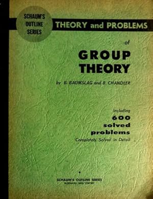 Imagen del vendedor de THEORY AND PROBLEMS OF GROUP THEORY. a la venta por Livraria Castro e Silva