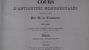 Cours d'antiquités monumentales : Histoire de l'art dans l'Ouest de la France, depuis les temps l...