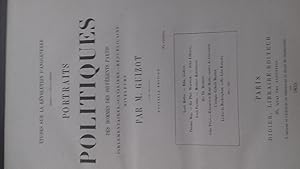 Etudes sur les révolutions d'Angleterre. portraits politiques des hommes des différents partis. p...