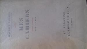 Mes cahiers, tome vi, juillet 1907 - juin 1908