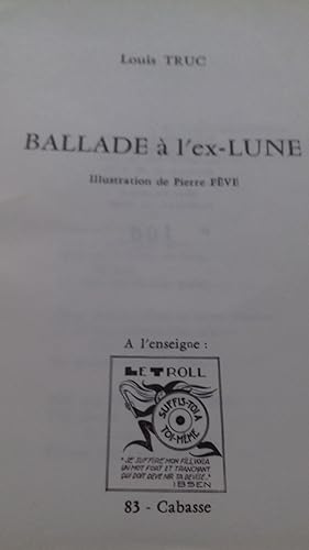 ballade a l ex lune