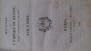 Image du vendeur pour Histoire de l'empire de Russie sous Pierre-le-Grand, mis en vente par MBLIVRES