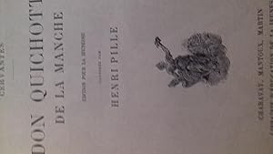 Don Quichotte de la Manche. Édition pour la jeunesse, illustrée par Henri Pille