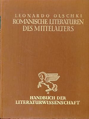 Romanische Literaturen des Mittelalters. Handbuch der Literaturwissenschaft.