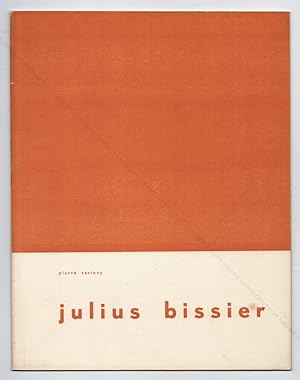 Julius BISSIER. Extrait de cimaise N°51.