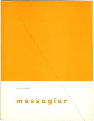 Image du vendeur pour Jean MESSAGIER. mis en vente par Librairie-Galerie Dorbes Tobeart