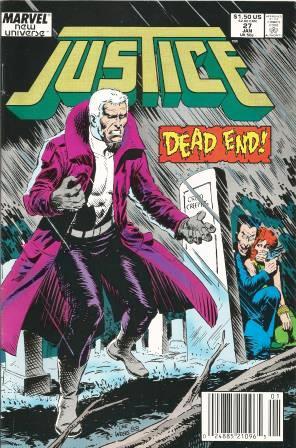 Seller image for Justice: Vol 1 #27 - January 1989 for sale by bbs