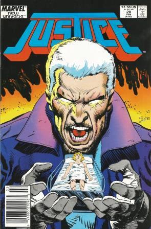 Seller image for Justice: Vol 1 #28 - February 1989 for sale by bbs