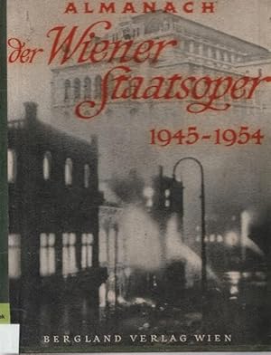 Almanach der Staatsoper. 1945 - 1954.