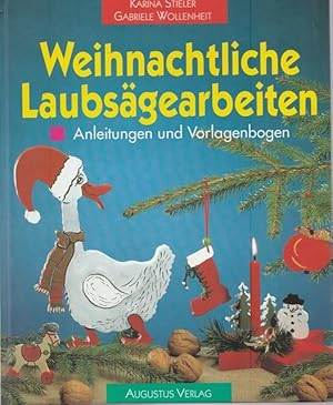 Weihnachtliche Laubsägearbeiten. Anleitungen und Vorlagenbogen.