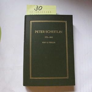 Bild des Verkufers fr Professor Peter Scheitlin von St. Gallen. 1779-1848. zum Verkauf von Bookstore-Online