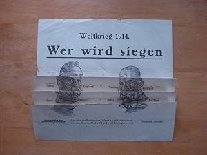 Weltkrieg 1914 - Wer wird siegen?