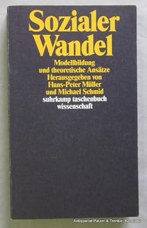 Modellbildung und theoretische Ansätze. Herausgegeben von Hans-Peter Müller u. Michael Schmid. Fr...