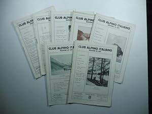 Club Alpino Italiano - Sezione di Asti. Bollettino mensile 1934, 8 numeri