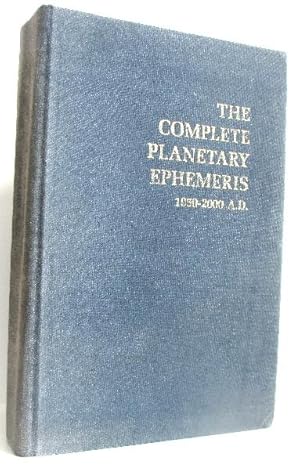 The complete planetary ephemeris for 1950 to 2000 A.d