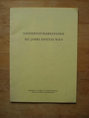 Sonderpostmarkenserie 500 Jahre Diözese Wien