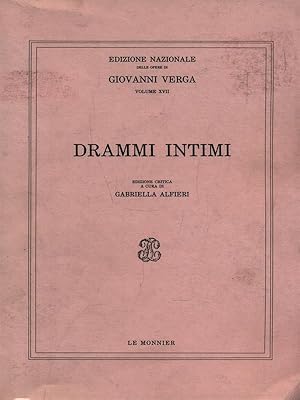 Image du vendeur pour Drammi Intimi mis en vente par Librodifaccia