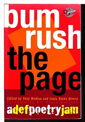 Seller image for BUM RUSH, THE PAGE: A Def Poetry Jam. for sale by Bookfever, IOBA  (Volk & Iiams)