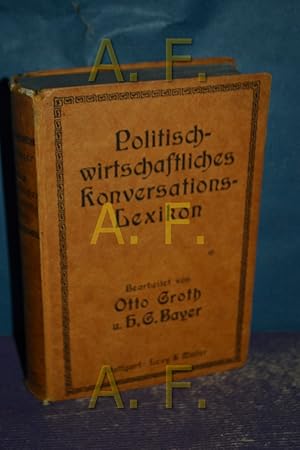 Bild des Verkufers fr Politisch-wirtschaftliches Konversations-Lexikon zum Verkauf von Antiquarische Fundgrube e.U.