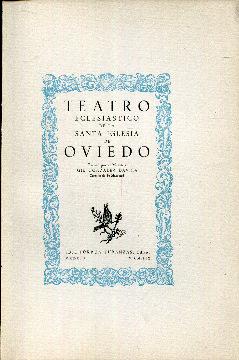 Imagen del vendedor de Teatro eclesistico de la Santa Iglesia de Oviedo a la venta por Rincn de Lectura