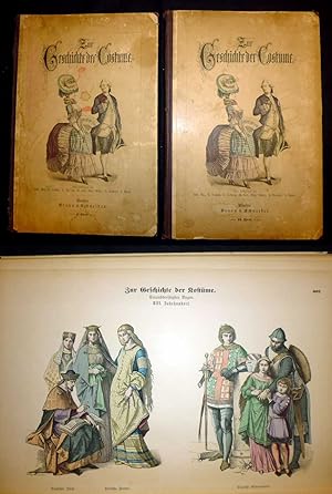 Zur Geschichte der Costüme. I. Theil u. II. Theil. Nach Zeichnungen von Wilh. DIEZ, C. FRÖHLICH, ...